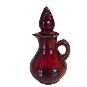 Vintage Avon Strawberry Bath Foam Decanter